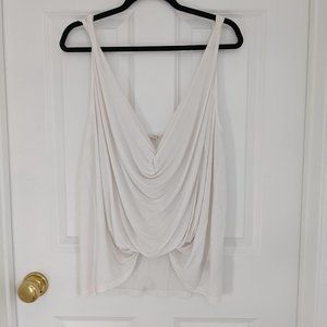 Goddess Drape Easy Wearing Gathered Knit Top, L, by Pol